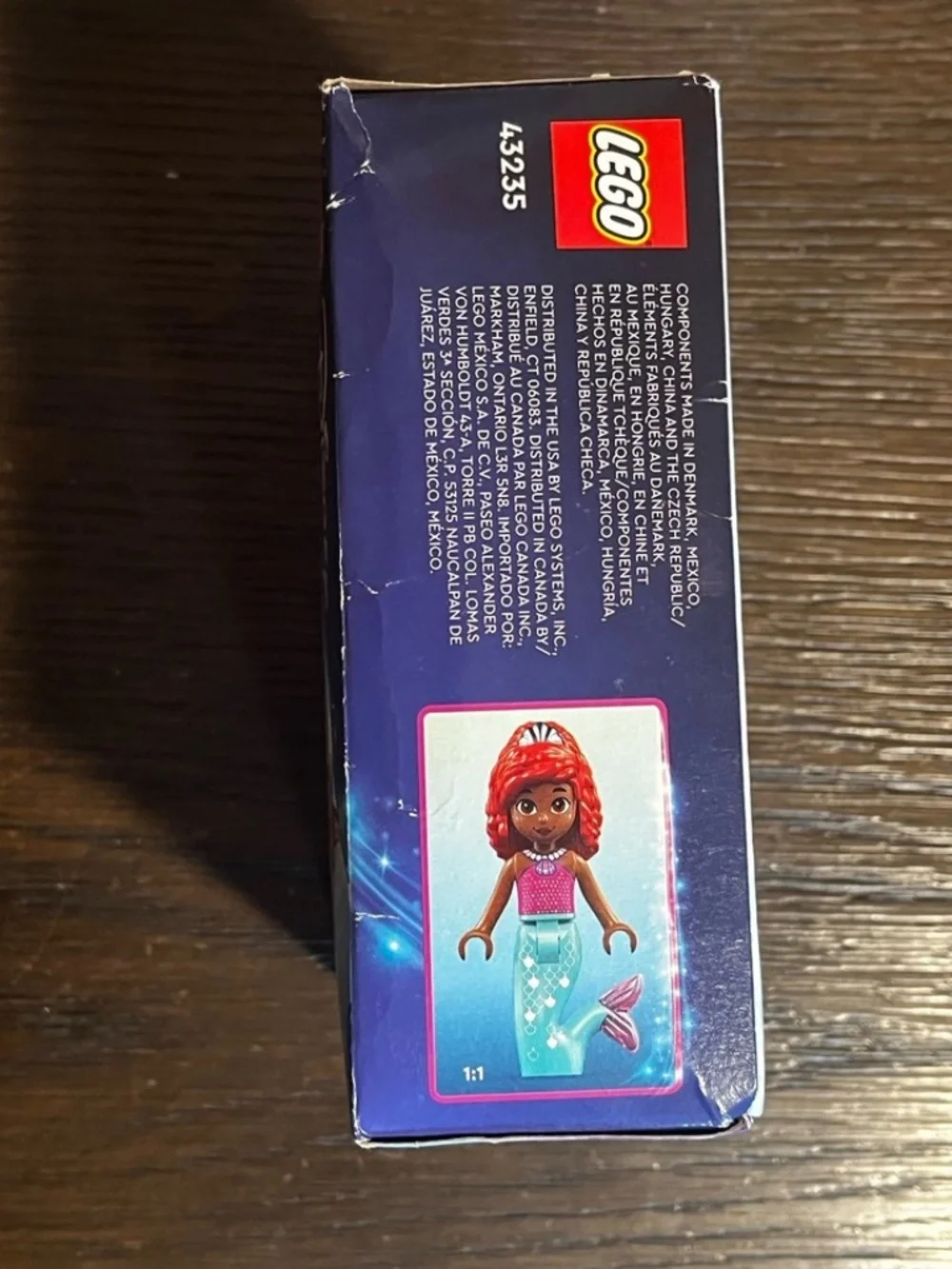 LEGO Disney Princess Ariel's Music Stage, Disney Princess Toy 43235 NEW